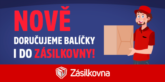 Máme nový způsob dopravy: ZÁSILKOVNU