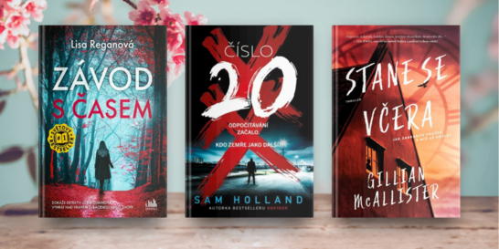 5 řízných detektivek a thrillerů a jeden horor navíc