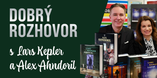 Lars Kepler: „Snažíme se ukázat selhání společnosti i celého lidstva“ | Dobrý rozhovor