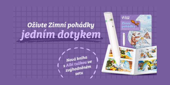 Darujte dětem kouzlo Vánoc: jedinečný set Albi tužky a Zimních pohádek jen u nás!