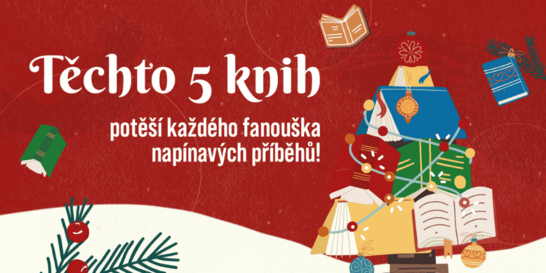 Těchto 5 knih potěší každého fanouška napínavých příběhů | Vánoce voní knihou