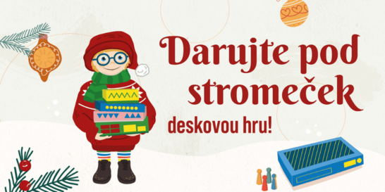 Darujte pod stromeček deskovou hru! | Vánoce voní knihou