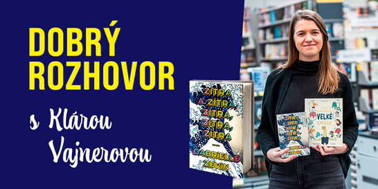 Klára Vajnerová: „Ráda si představuji, že jsem kmotrou knih“ | DOBRÝ ROZHOVOR