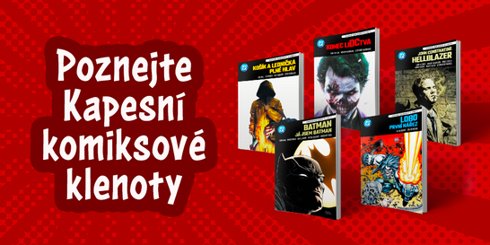 Edice Kapesní komiksové klenoty dokazuje, že komiksy nemusí být jen drahý koníček pro vyvolené
