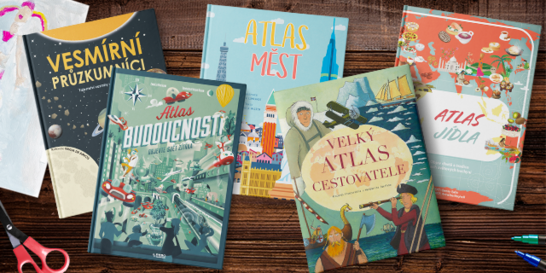 Zapomeňte na nudné školní atlasy!