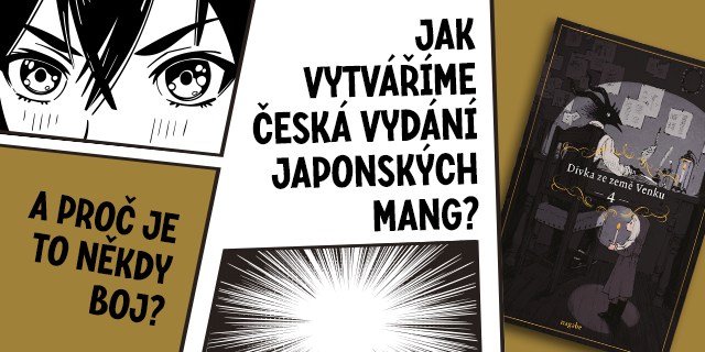 Jak vytváříme česká vydání japonských mang? A proč je to někdy boj? - titulní obrázek