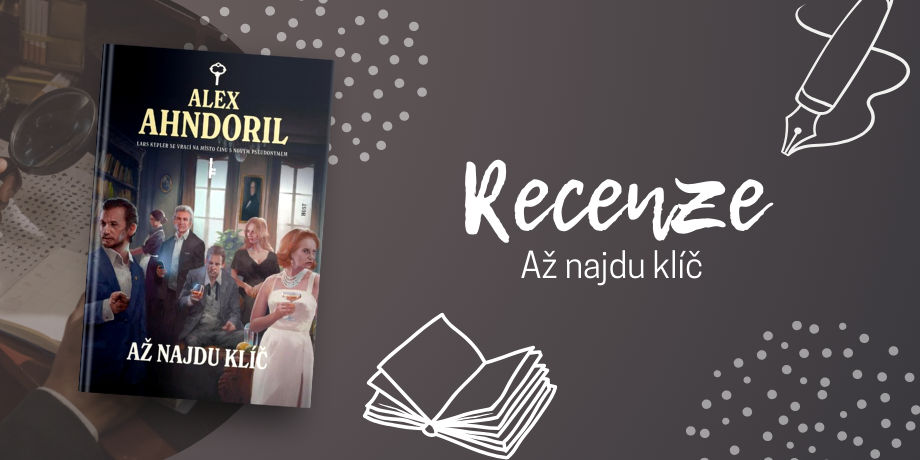 Lars Kepler boduje jakožto Alex Ahndoril. Najde klíč i k vašemu