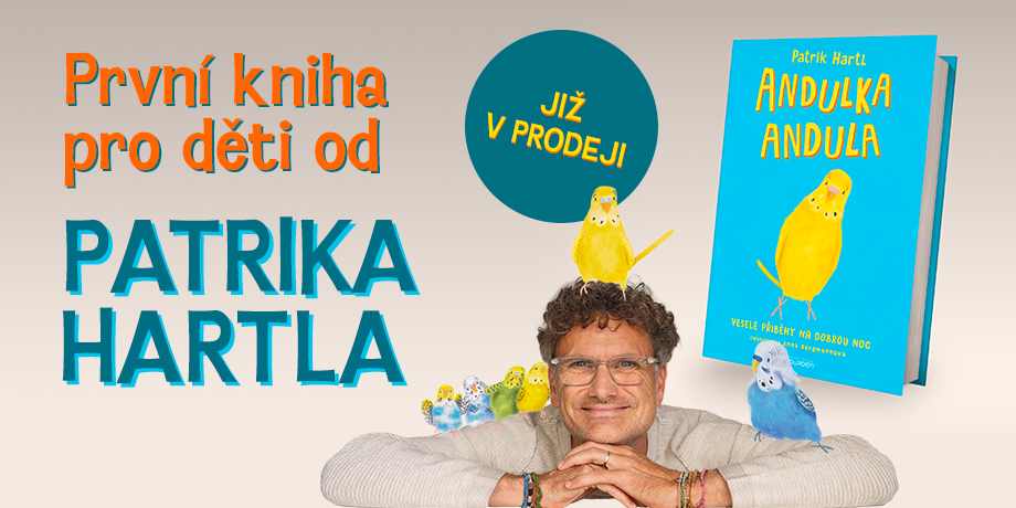 Patrik Hartl poprvé vydává knihu pro děti! - titulní obrázek