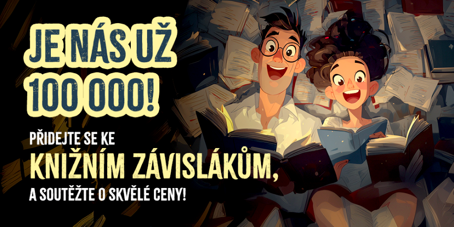 Knižní závisláci překročili hranici 100 000 členů - slavíme soutěží! - titulní obrázek