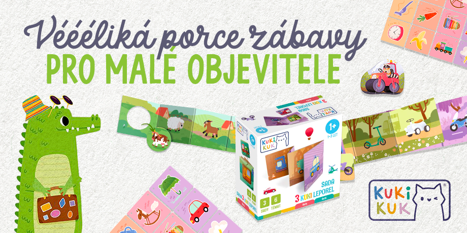 KUKIKUK: hry, se kterými děti tvoří vlastní příběhy - titulní obrázek