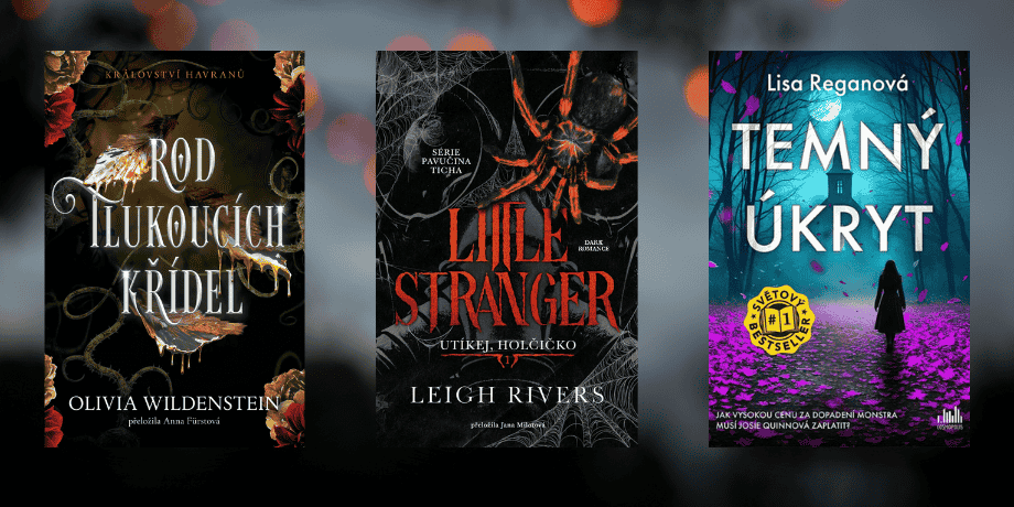 6 říjnových novinek: Romantika, fantasy, humor i temné napětí - titulní obrázek
