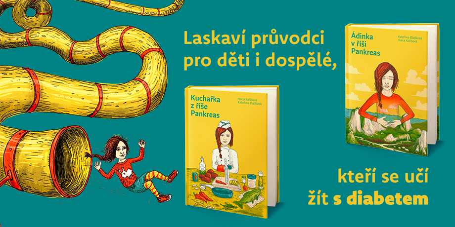 Dvě knihy, jedna myšlenka: pomoci dětem i rodičům porozumět cukrovce a žít s ní naplno - titulní obrázek