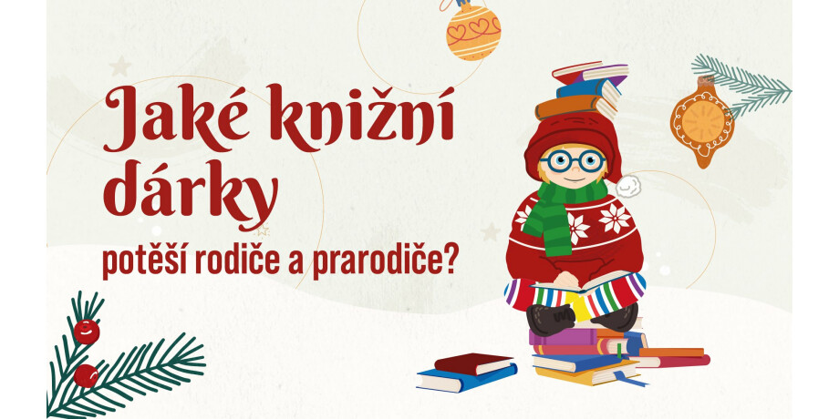 Jaké knižní dárky potěší rodiče a prarodiče? | Vánoce voní knihou - titulní obrázek