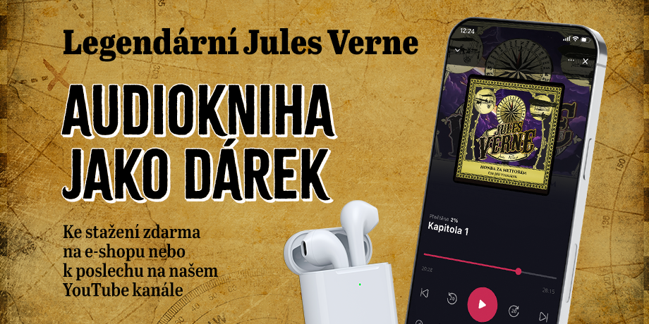 Máme pro vás dárek: audioknihu „Honba za meteorem“ zdarma - titulní obrázek