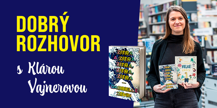 Klára Vajnerová: „Ráda si představuji, že jsem kmotrou knih“ | DOBRÝ ROZHOVOR - titulní obrázek