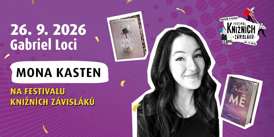 Mona Kasten poprvé v Česku! Přijede na Festival Knižních závisláků 2026 - titulní obrázek