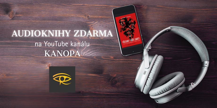 Celé audioknihy zdarma? K poslechu na YouTube kanálu KANOPA - titulní obrázek