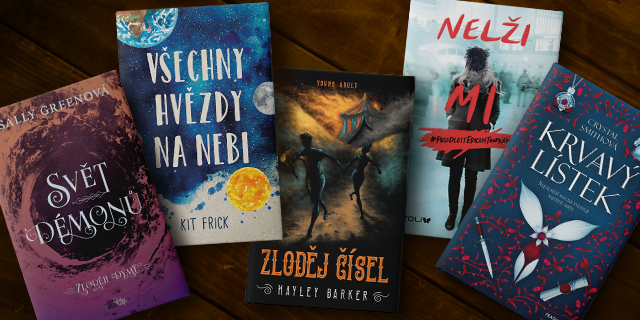 5 skvělých knih pro young adult čtenáře - titulní obrázek