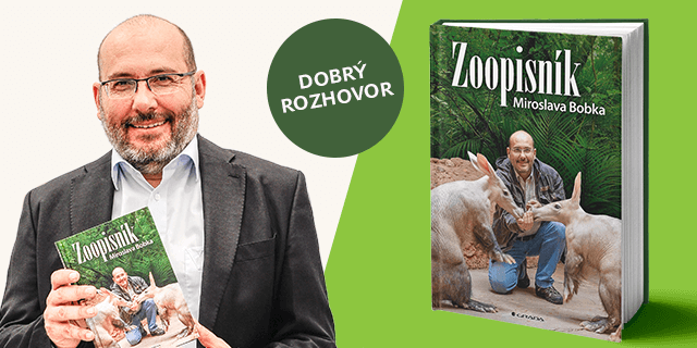 Exkluzivní rozhovor: Miroslav Bobek o jeho jeho nové knize Zoopisník - Zápisky ředitele pražské zoo - titulní obrázek
