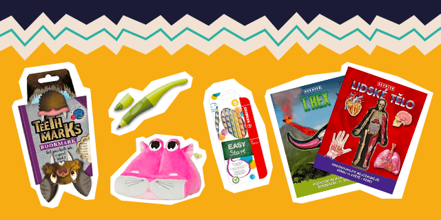 Zábavné publikace a vychytávky do školy - titulní obrázek