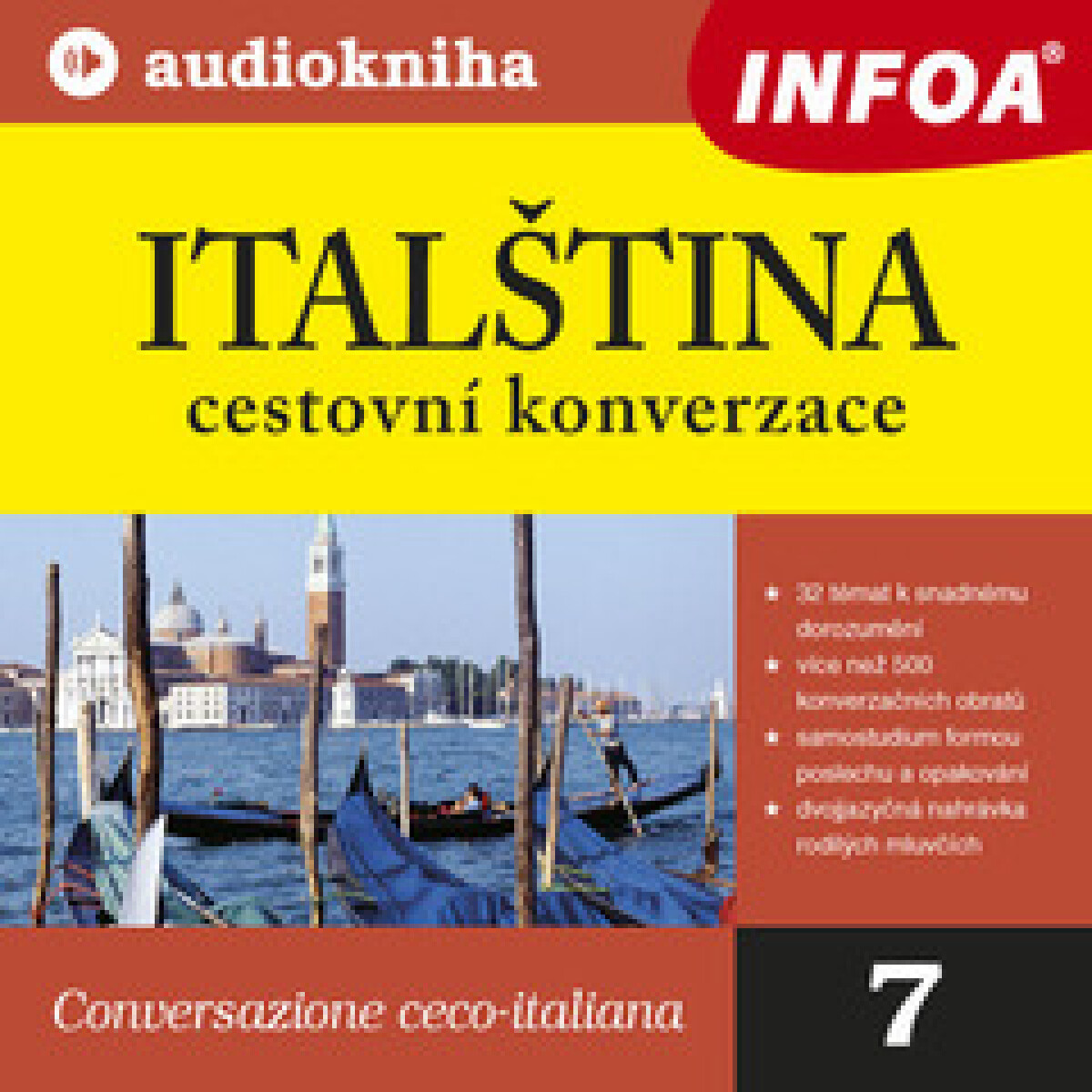 Levně 07. Italština - cestovní konverzace - audiokniha