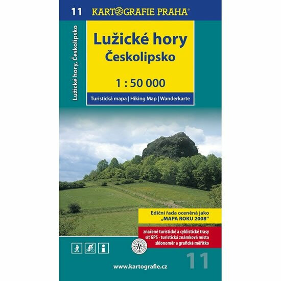 1: 50T (11)-Lužické hory,Českolipsko (turistická mapa)