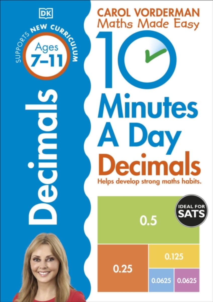 Kniha 10 Minutes A Day Decimals, Ages 7-11 (Key Stage 2)
