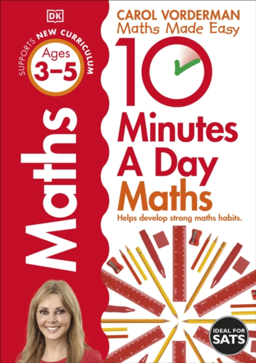 10 Minutes A Day Maths, Ages 3-5 (Preschool) - Carol Vorderman