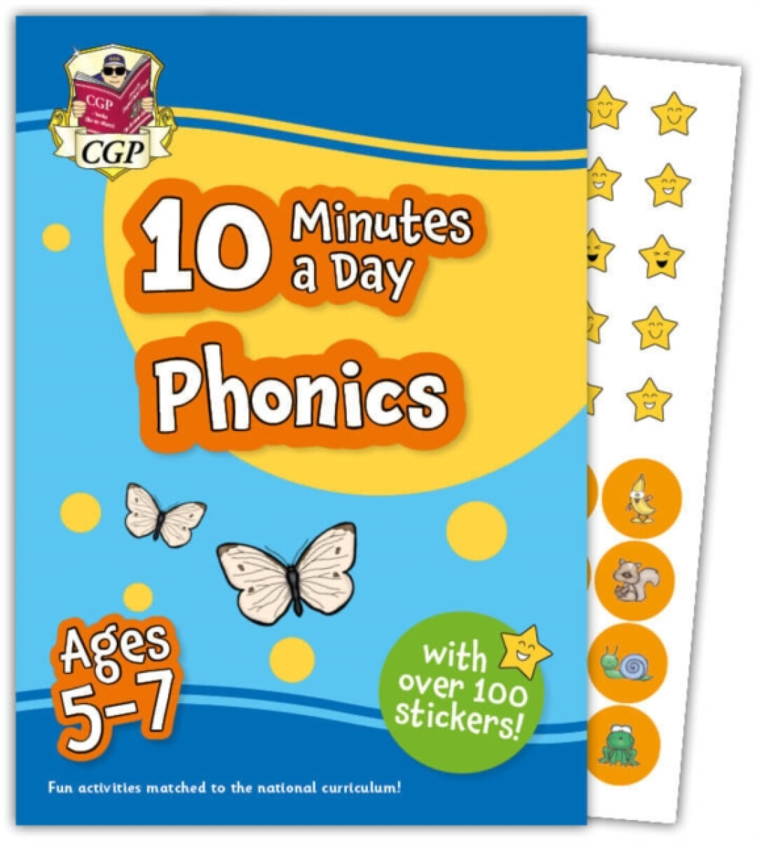 Kniha New 10 Minutes a Day Phonics for Ages 5-7 (with reward stickers)