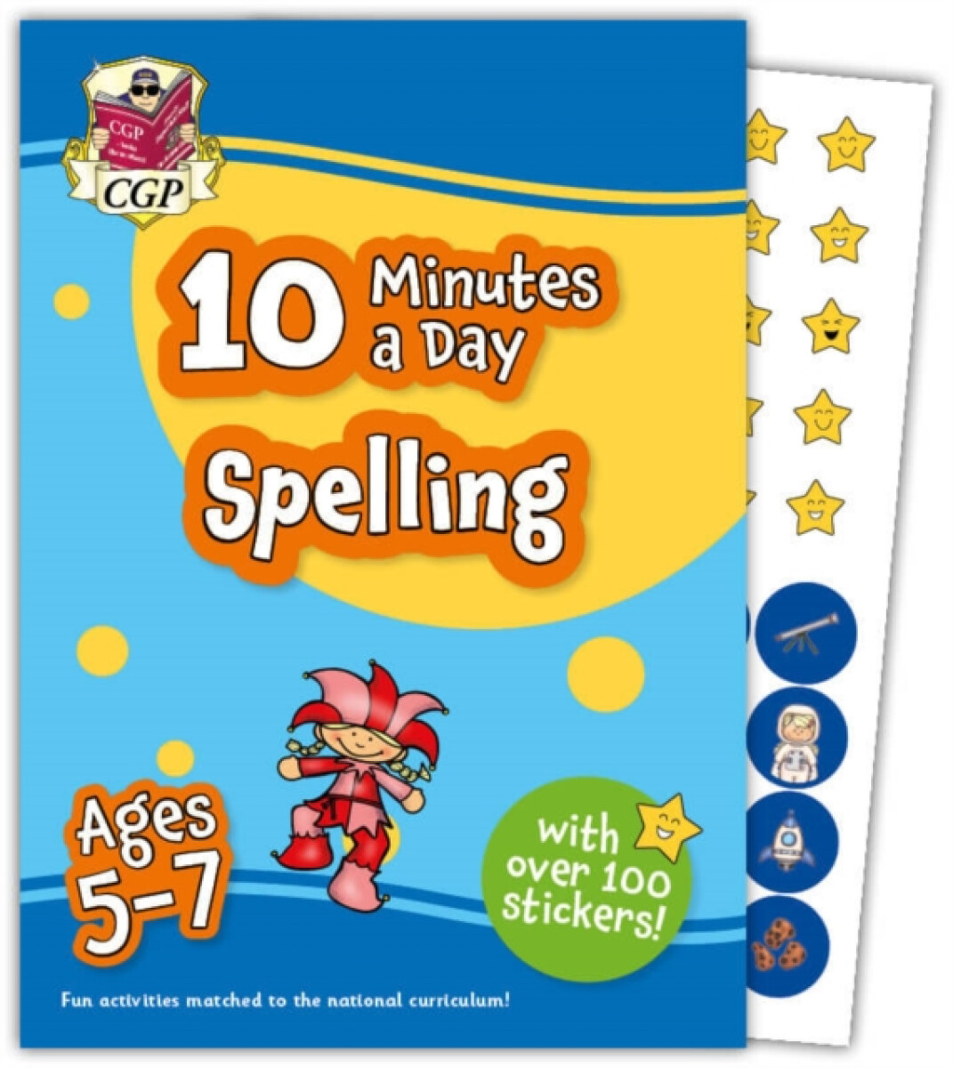 Kniha 10 Minutes a Day Spelling for Ages 5-7 (with reward stickers)