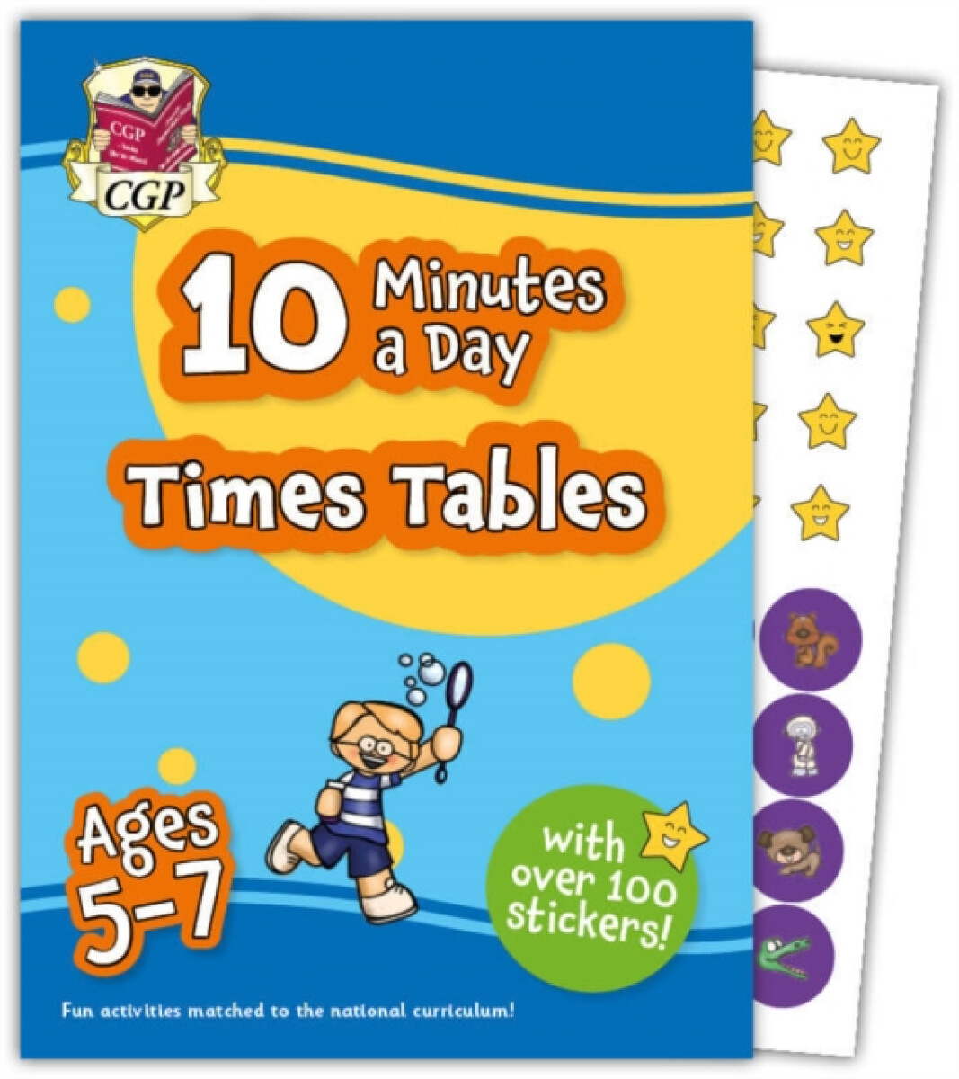 Kniha New 10 Minutes a Day Times Tables for Ages 5-7 (with reward stickers)