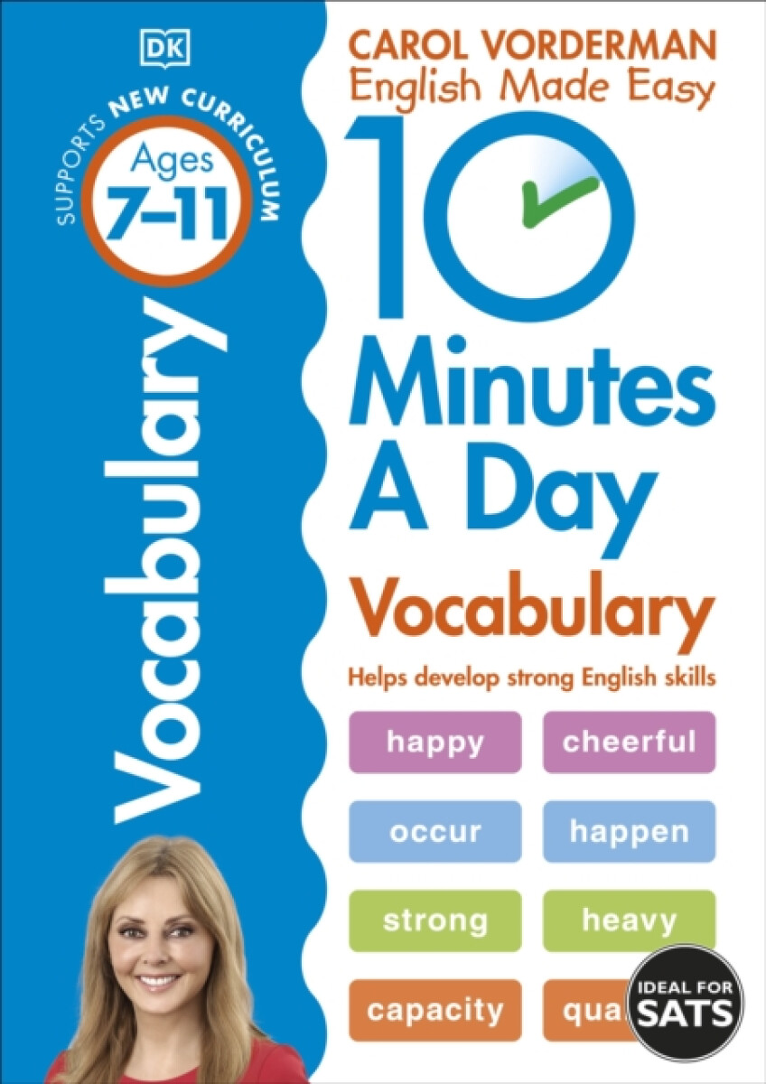 Kniha 10 Minutes A Day Vocabulary, Ages 7-11 (Key Stage 2)