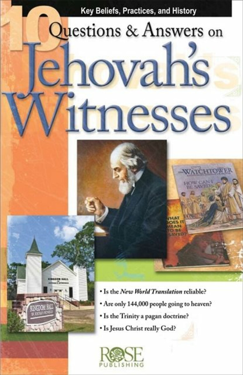 Kniha 10 Questions a Answers on Jehovah's Witnesses Pamphlet