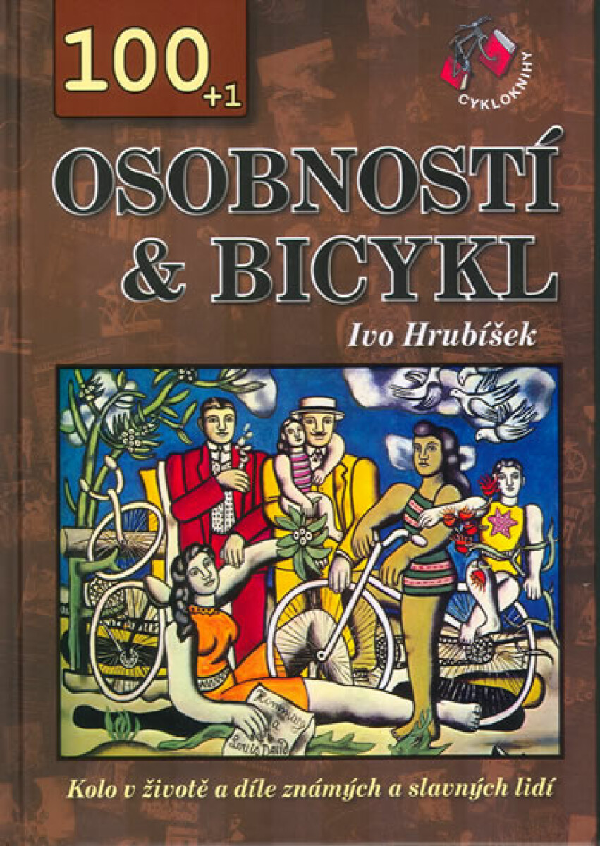 Kniha 100+1 osobností & bicykl