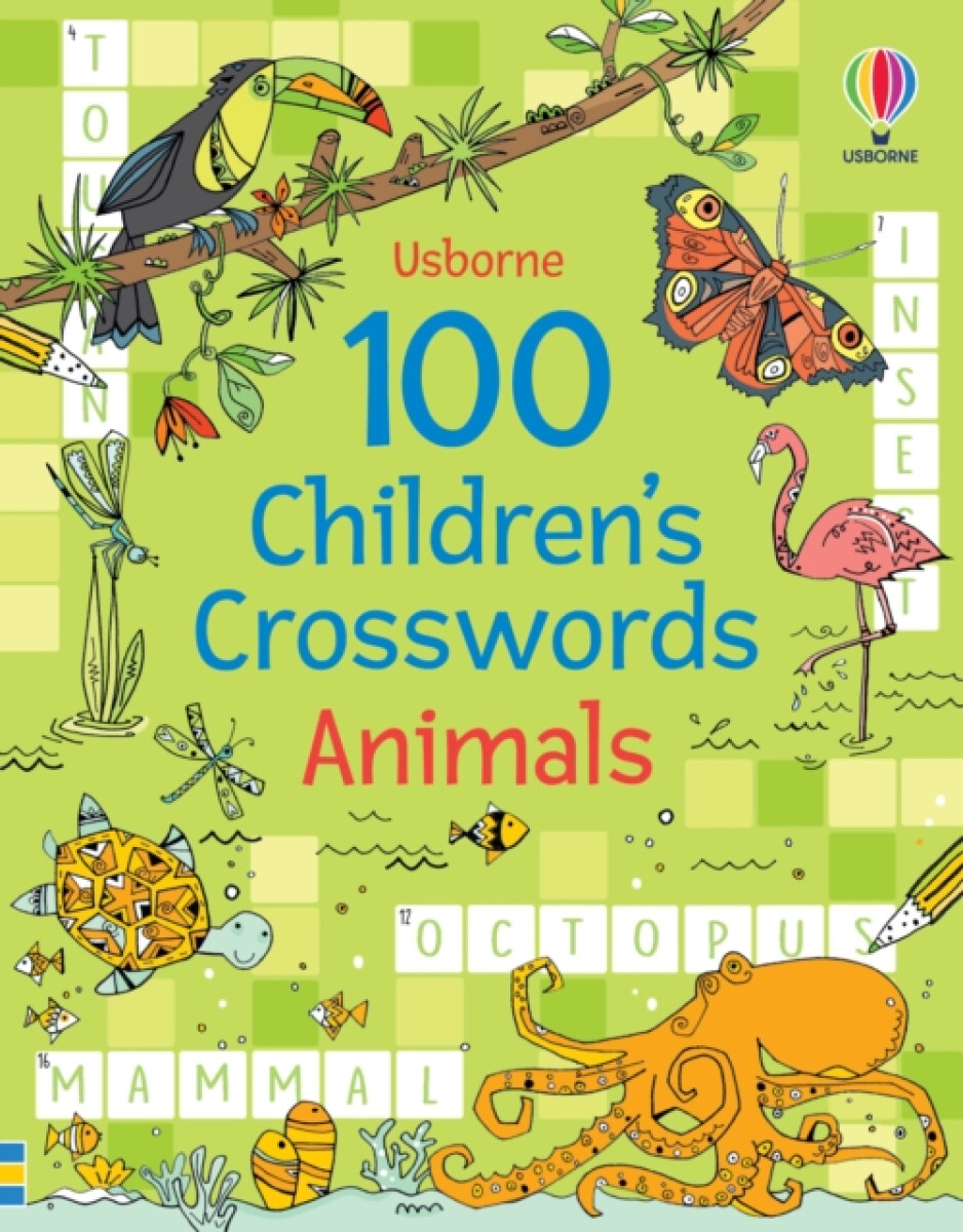 Kniha 100 Children's Crosswords: Animals