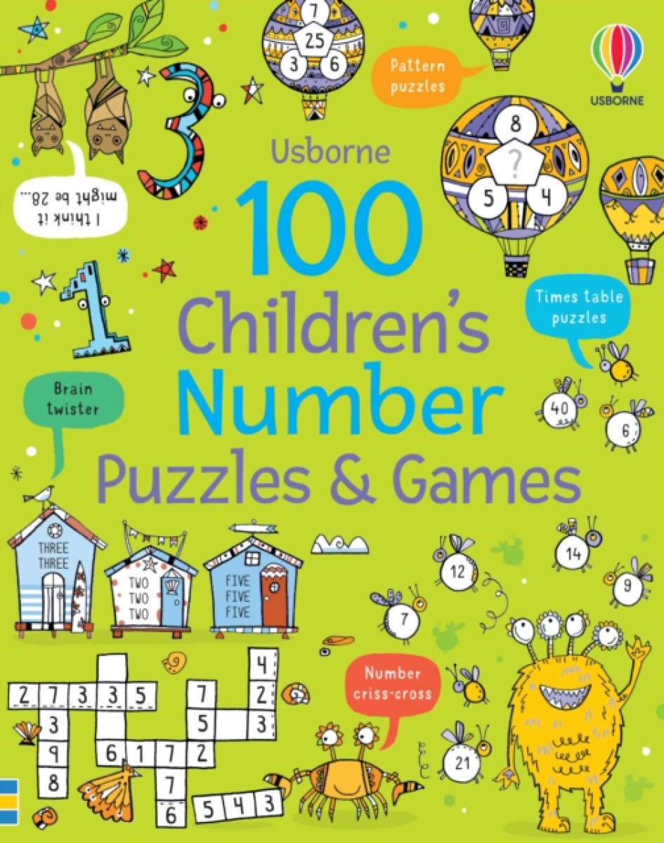 Kniha 100 Children's Number Puzzles and Games
