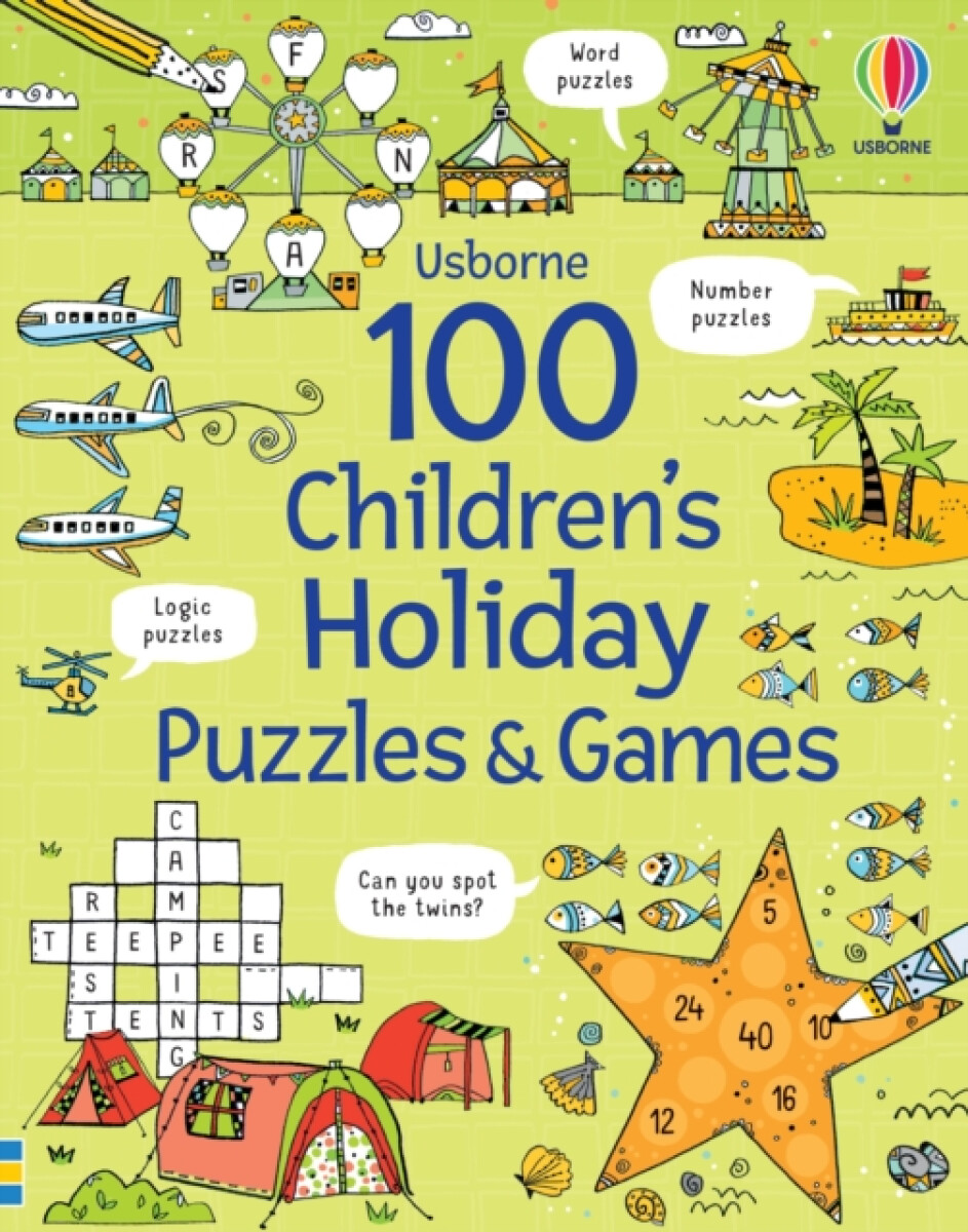 Kniha 100 Children's Puzzles and Games: Holiday