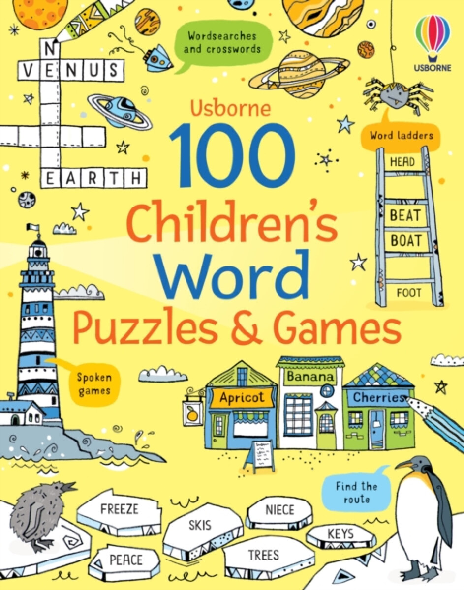 Kniha 100 Children's Word Puzzles and Games
