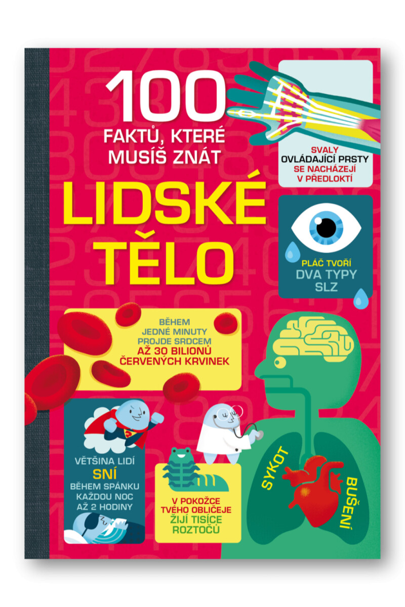 Kniha 100 faktů, které musíš znát - Lidské tělo