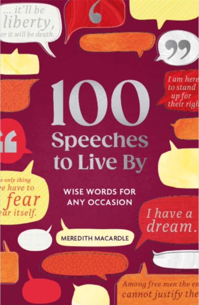 Kniha 100 Speeches to Live By