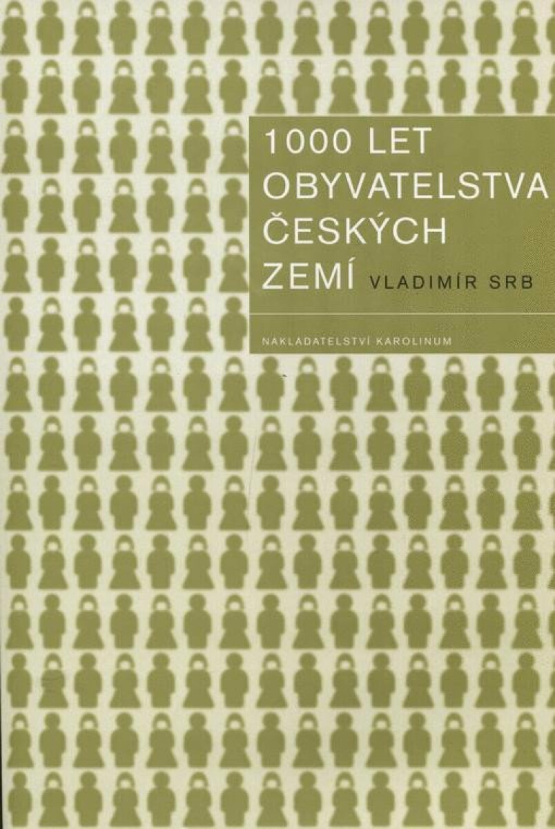 Kniha 1000 let obyvatelstva českých zemí (poškozená)