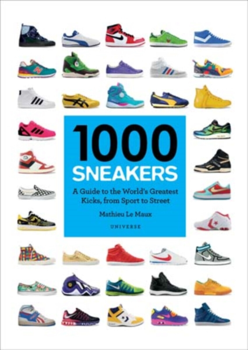 Kniha 1000 Sneakers