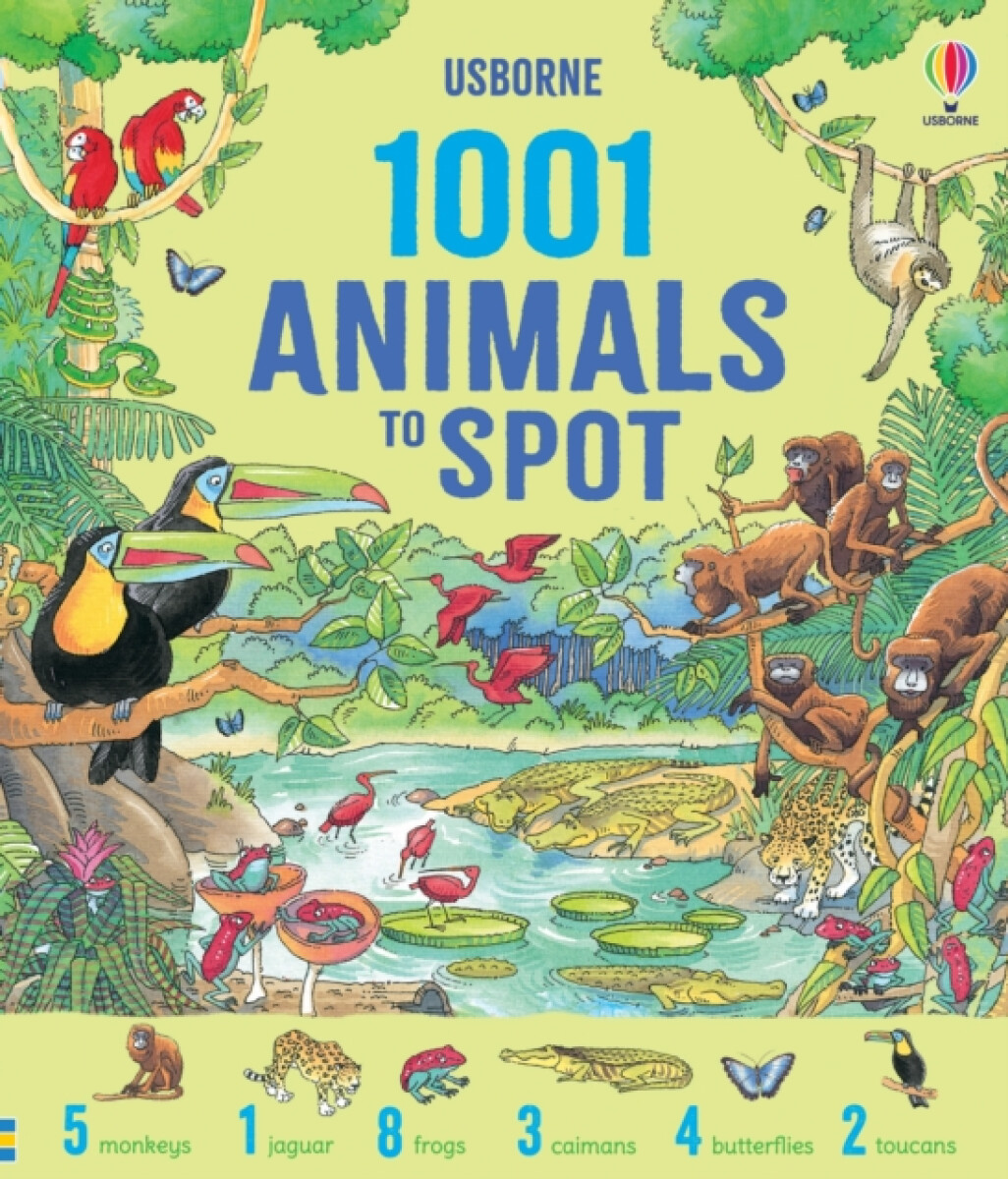 Kniha 1001 Animals to Spot