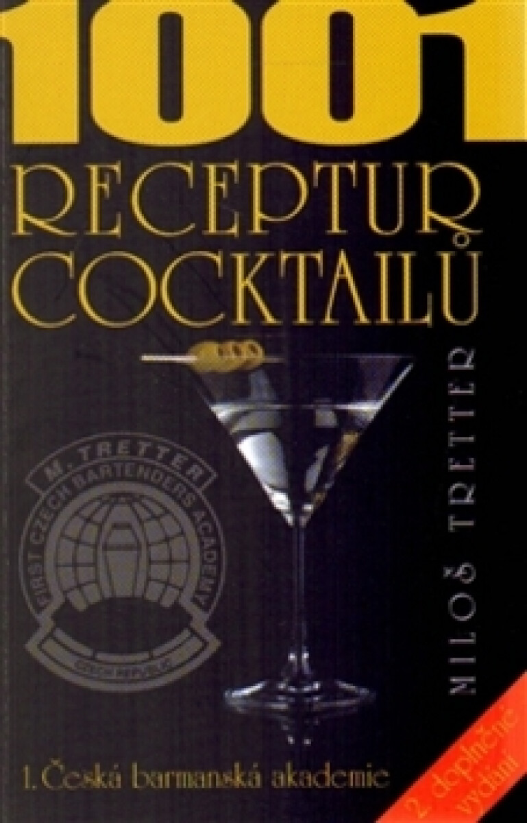 Kniha 1001 receptur cocktailů