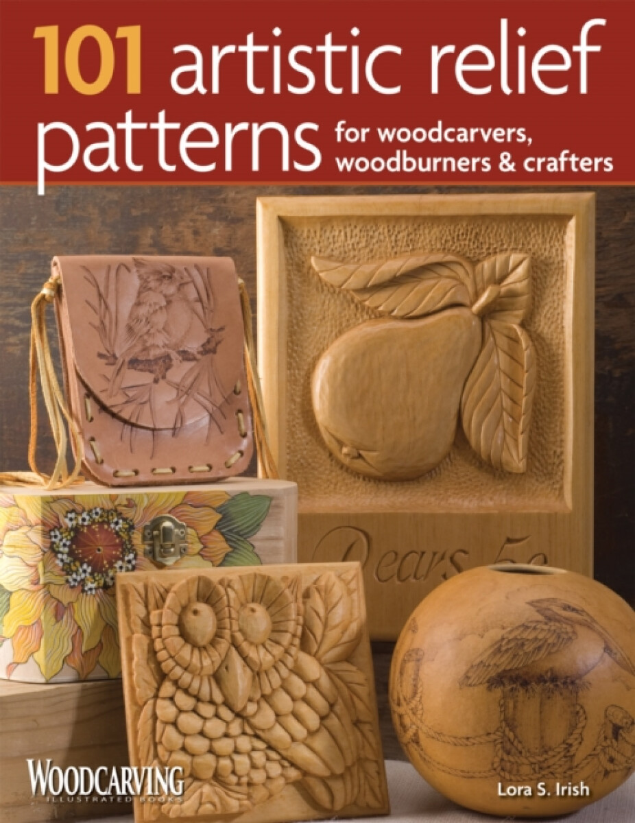 Kniha 101 Artistic Relief Patterns for Woodcarvers, Woodburners a Crafters