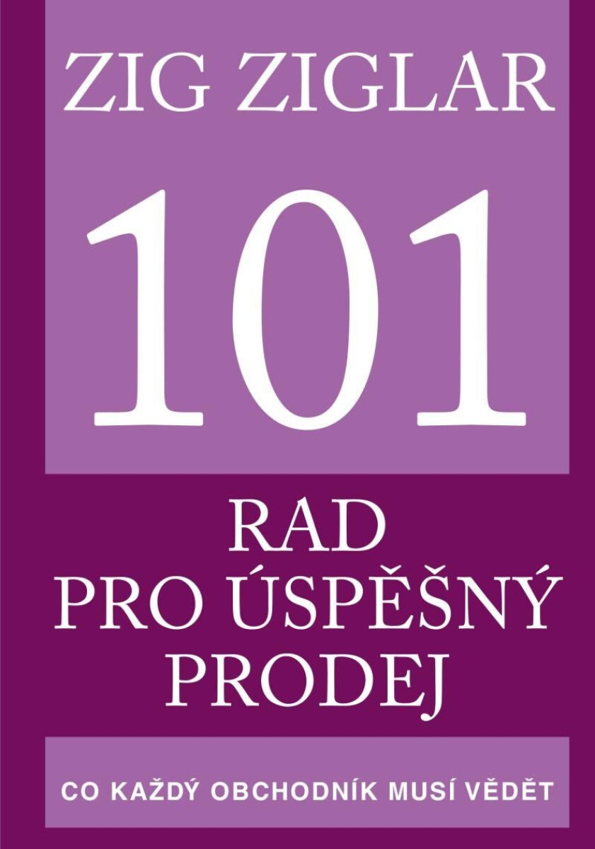 Kniha 101 rad pro úspěšný prodej