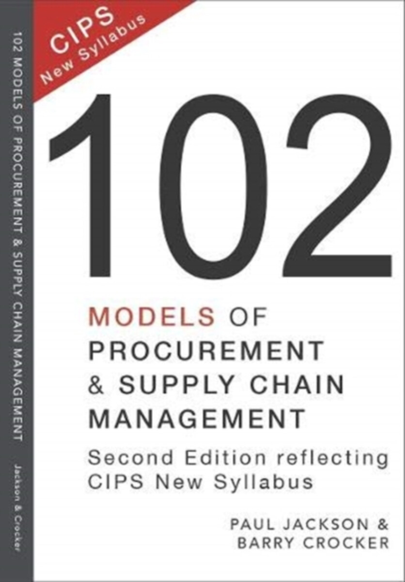 Kniha 102 Models of Procurement and Supply Chain Management