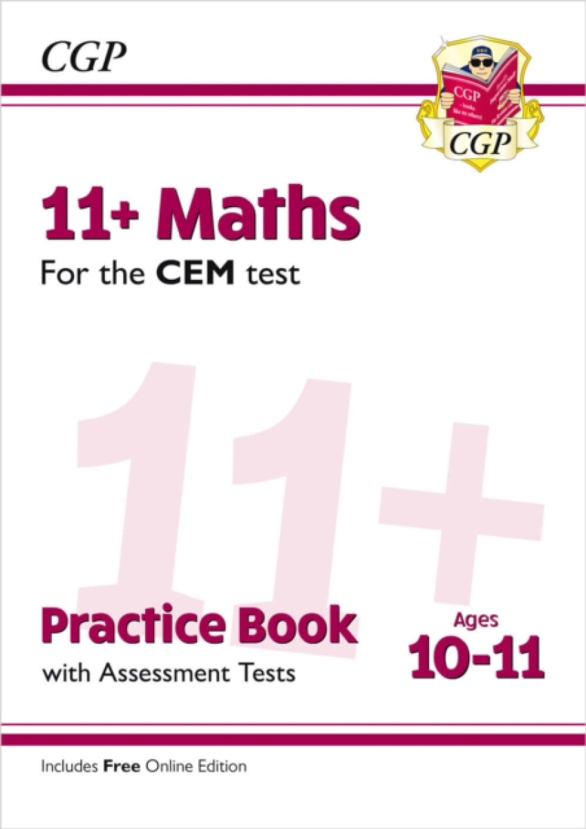 Kniha 11+ CEM Maths Practice Book a Assessment Tests - Ages 10-11 (with Online Edition)