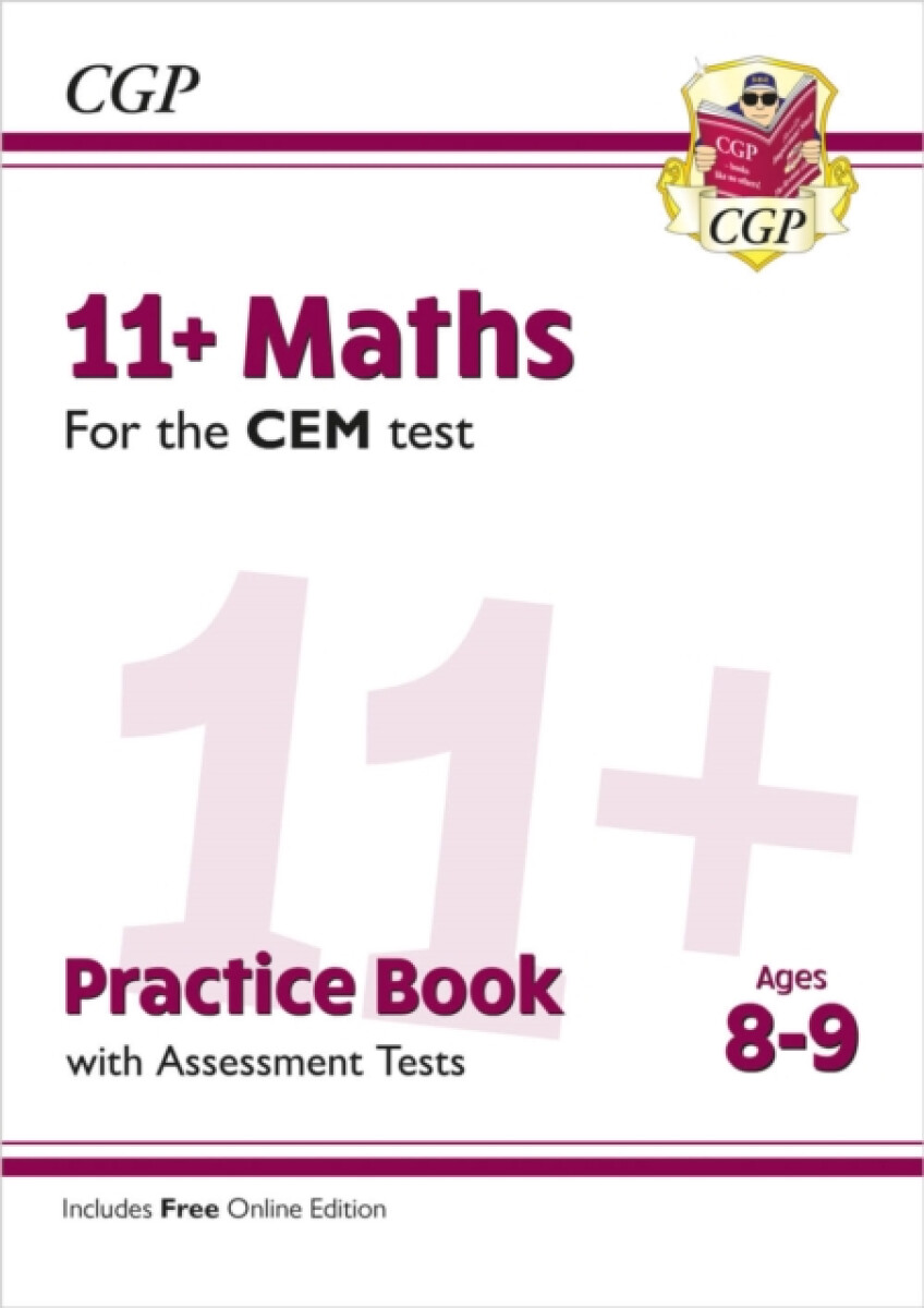 Kniha 11+ CEM Maths Practice Book a Assessment Tests - Ages 8-9 (with Online Edition)