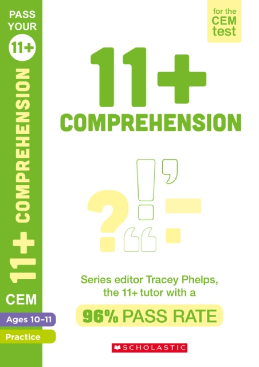 Kniha 11+ English Comprehension Practice and Assessment for the CEM Test Ages 10-11